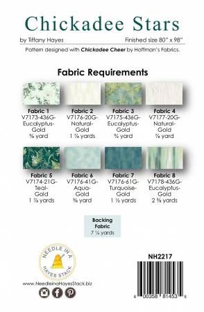 Chickadee Stars # NH2217