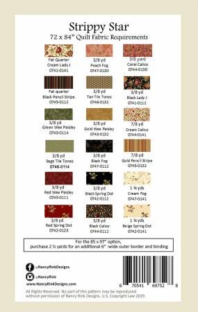 Strippy Star # NRD302