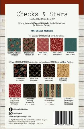 Checks & Stars # NRD406