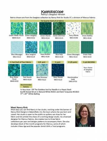 Designer Duo Kaleidoscope Pattern Booklet # NRDDDK