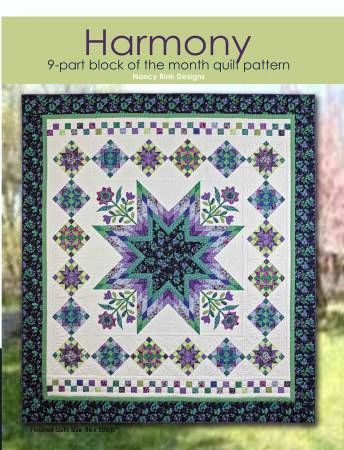 Harmony Block of the Month Pattern Booklet # NRDHMY