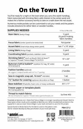 On the Town II # PBA127-2