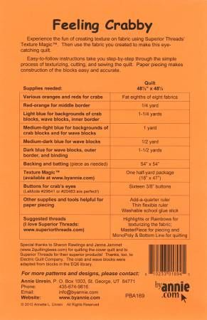 Feeling Crabby # PBA169