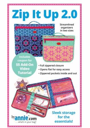Zip It Up 2.0 # PBA252-2, From ByAnnie In Bags, Purses, Totes & Electronic Covers