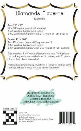 Diamonds Moderne # QJ18