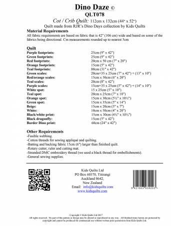 Dino Daze # QLT078