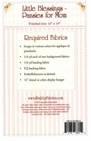 Little Blessings - Pansies for Mom # SF48605