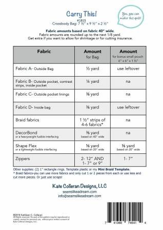 Carry This # SLD1815