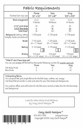 Cozy Strip Club - 1 Fish, 2 Fish # SRR1F