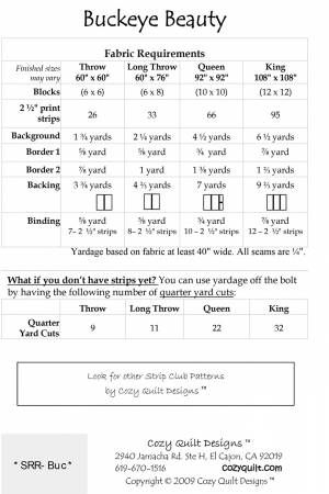 Cozy Strip Club - Buckeye Beauty # SRRBUC