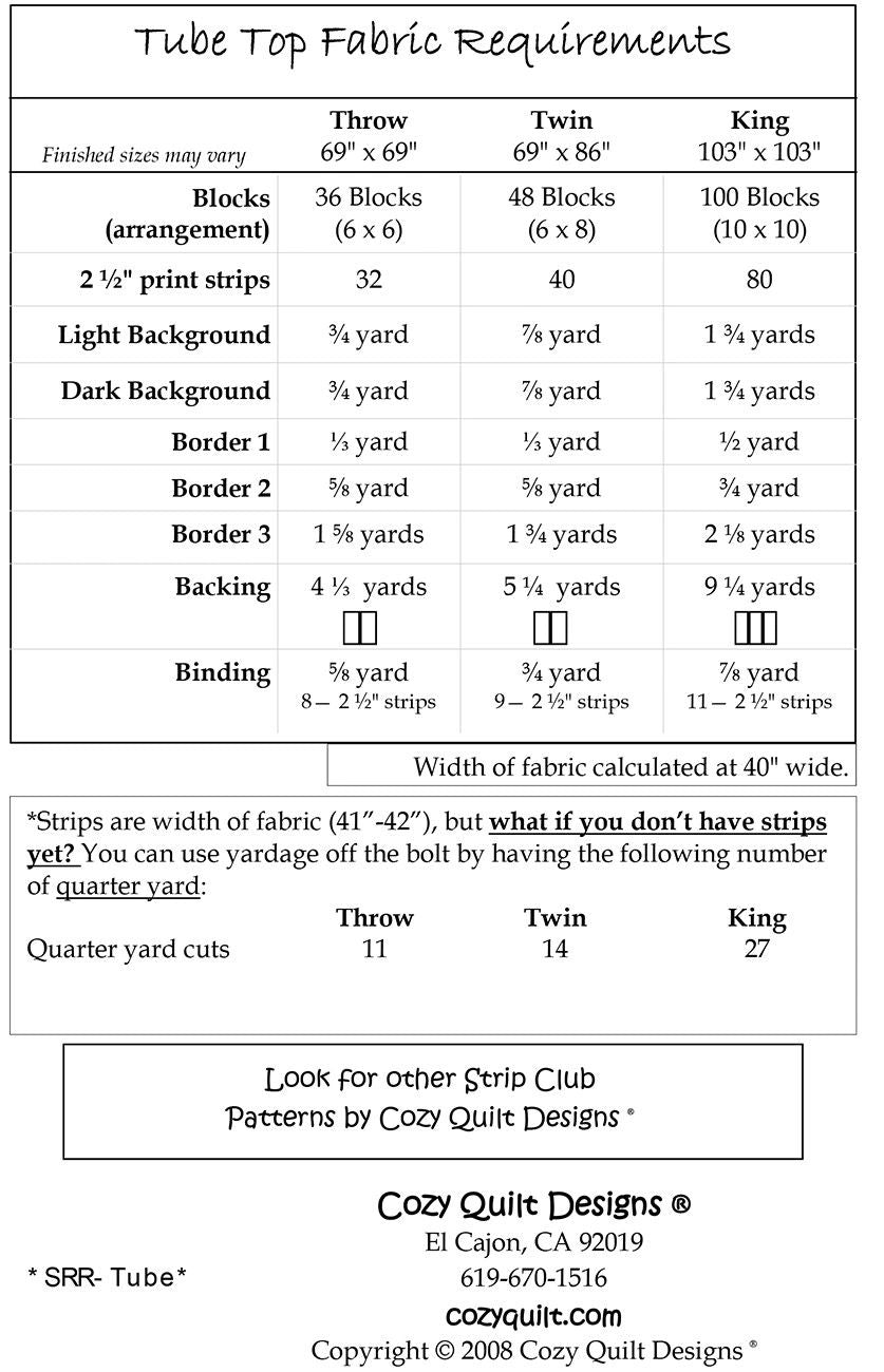 Cozy Strip Club Tube Top # SRRTUBE