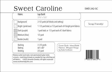 Sweet Caroline # SWD242-SC