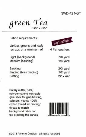 Green Tea # SWD421GT