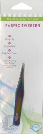 Rainbow Tweezers With Protector Cap # TT00222