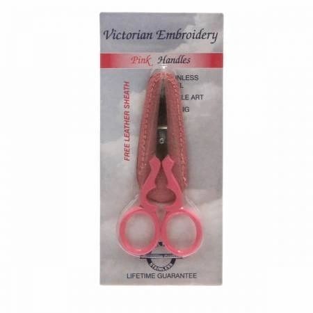 Embroidery Scissor 3 1/2in Victorian Style Pink # TT00341