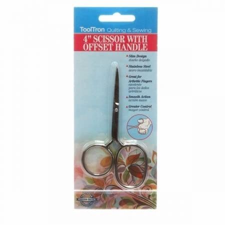 Offset Scissors 4in Large Handle # TT00833