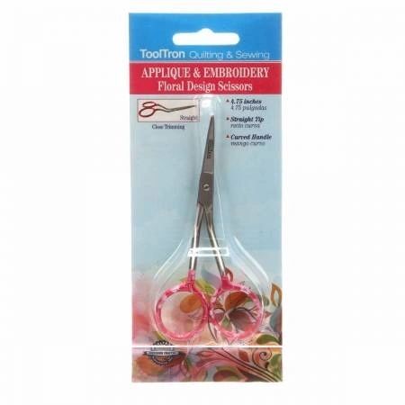 Floral Design Applique & Embroidery Scissors # TT00880