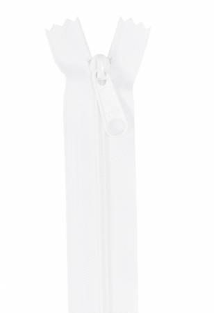 Handbag Zipper 30in White # ZIP30-100, From ByAnnie In 30 inch