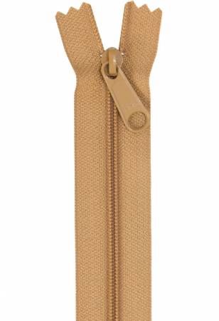 Handbag Zipper 24in Golden Brown # ZIP24-170, From ByAnnie In 24 inch