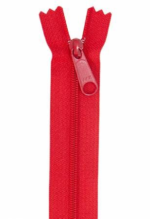 Handbag Zipper 24in Atom Red # ZIP24-260, From ByAnnie In 24 inch