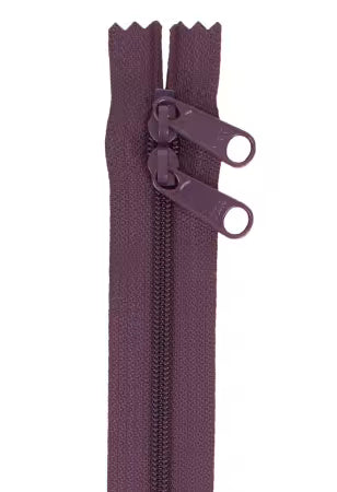 Handbag Zipper 30in Eggplant # ZIP30-240, From ByAnnie In 30 inch